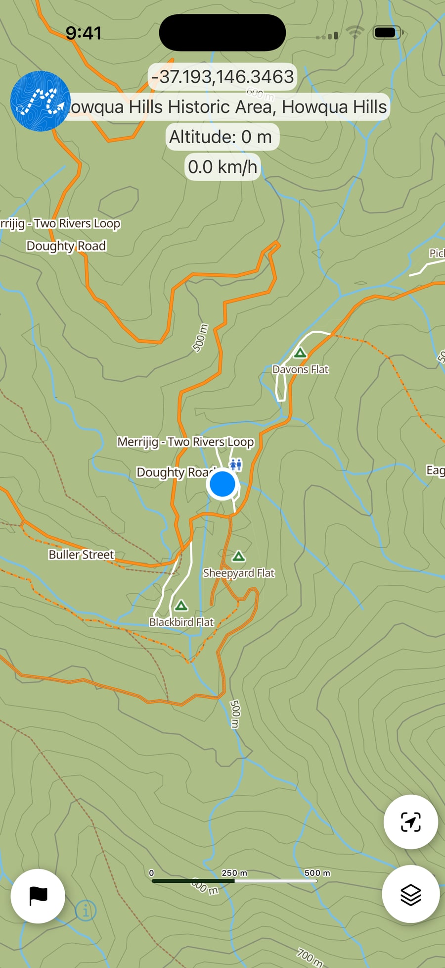 Dirt Map — Camps & POIs