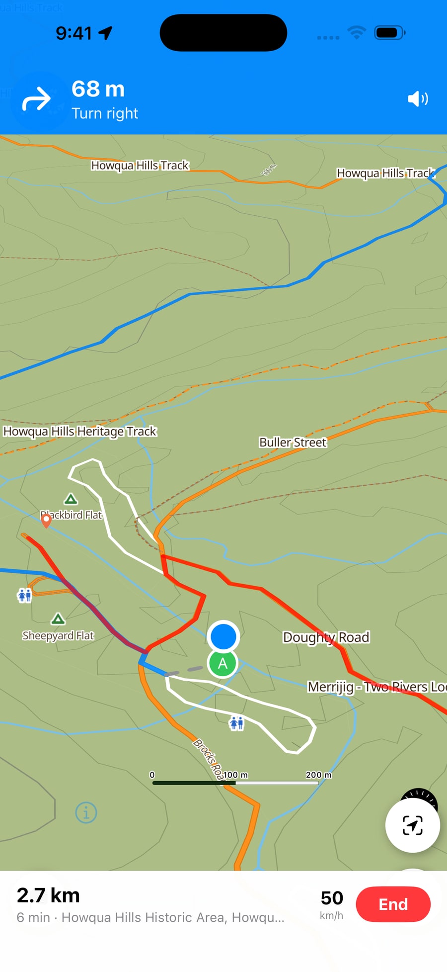 Dirt Map — Navigation