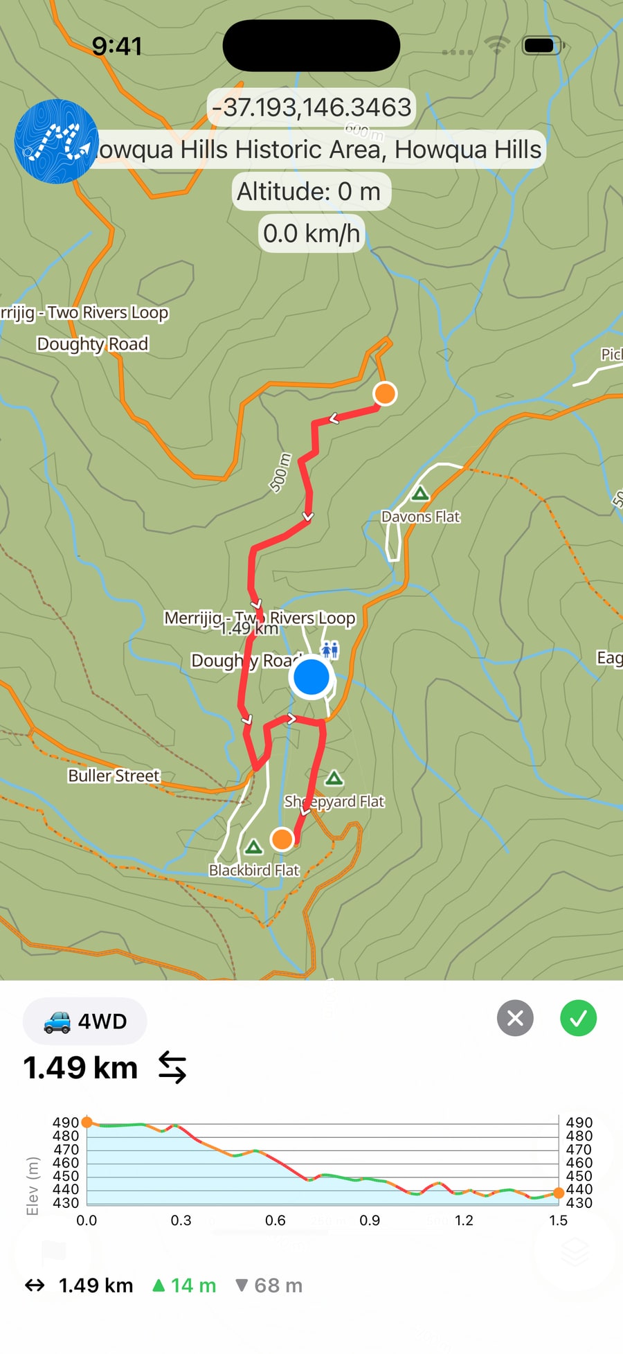 Dirt Map — Planning